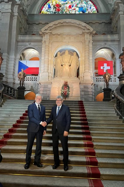 Státní návštěva prezidenta České republiky Petra Pavla ve Švýcarské konfederaci