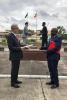 Z.Krejci handing over the Notification of Appointment to S. Mpoungui