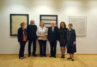 Photo from the opening of the exhibition  