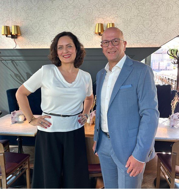 Kristina Larischová und Dominikus Penners