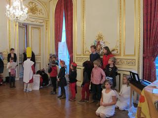 La fête de Saint-Nicolas.