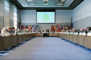 Deputy Minister Povejšil Addressed the Opening Session of the Czech FSC Chairmanship, Photo: Micky Kroell/OSCE 