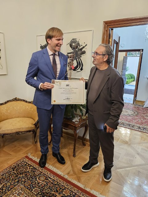 Ministr Vojtěch obdržel cenu Asociace pro vzácné nemoci