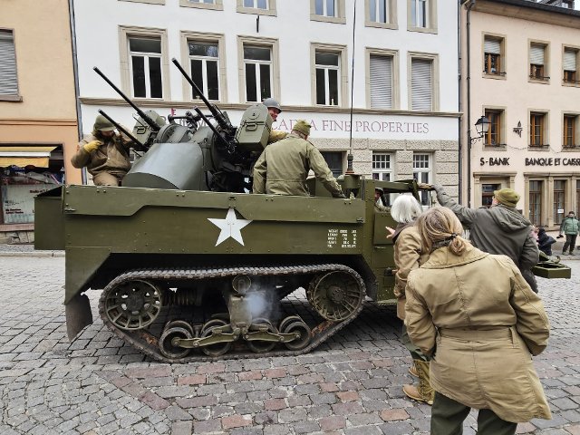 Commémoration du 80e anniversaire de la libération de la ville de Vianden