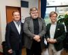 Wolfram Schneider-Lastin, Petr Stančík und Martin Krafl