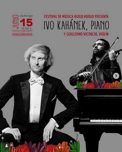Koncert Ivo Kahánka v Panguipulli 
