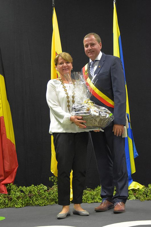 Žatecká delegace na dočesné v belgickém Poperinge