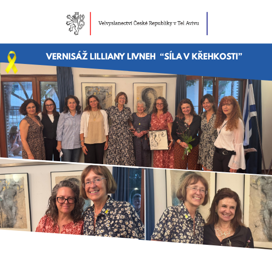 Vernisáž Lilliany Livneh "Síly v křehkosti"