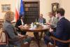 Velvyslanec Dürr a maršálka Elżbieta Witek