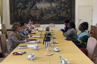 State Secretary Stašek met Minister of Gender, Children and Social Protection of the Republic of Ghana Cynthia Morrison