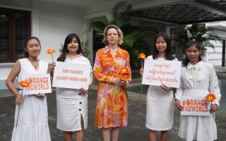 The Embassy of the Czech Republic in Yangon has joined the Campaign against Gender-based Violence against Women