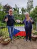 Ambassador Libor Sečka visiting Lady Milena Grenfell-Baines in Preston