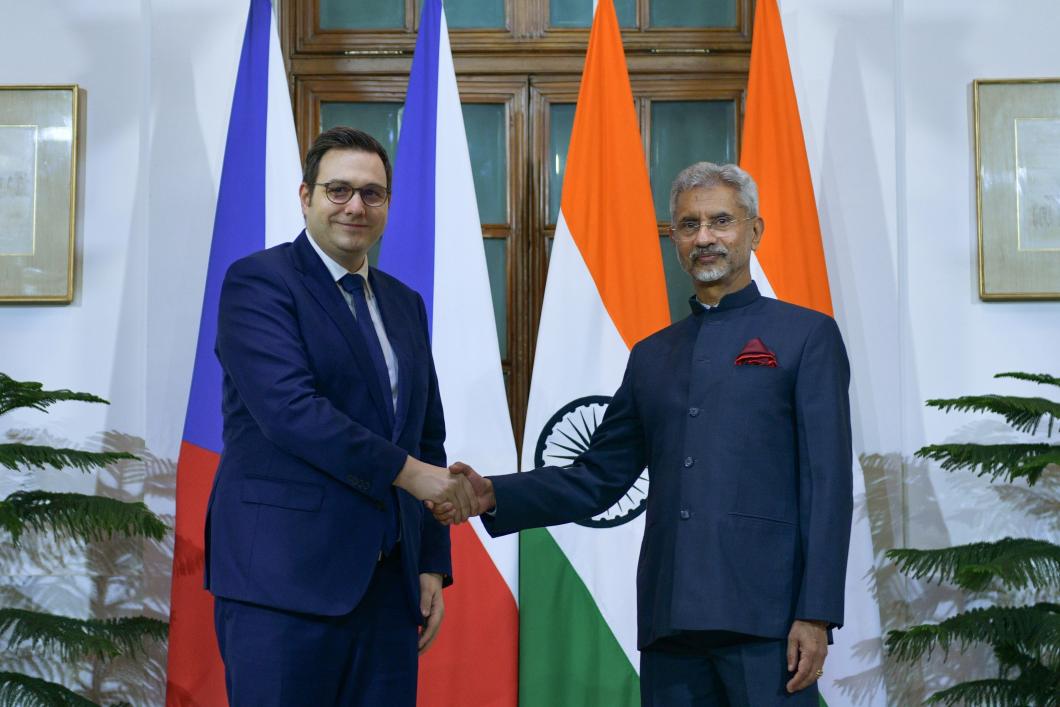 Ministr zahraničních věcí Jan Lipavský jednal v Indii o inovacích a ekonomické spolupráci