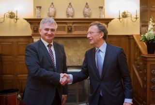 Photo by Eerste kamer (meeting with Mr. Joris Backer, the Vice-President of the Dutch Senate) 