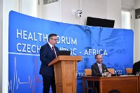 Náměstek Martin Tlapa na Health Forum Czech Republic - Africa