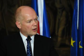 Ministr zahraničí Velké Británie William Hague