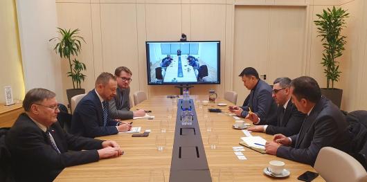 Meeting with Air Marakanda and Air Samarkand