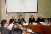 Ministr Lubomír Zaorálek, spisovatel Robert Menasse na prezentaci knihy „Evropský systém. Občanský hněv a evropský mír“