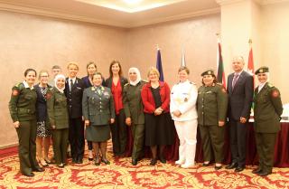M. Scuurman with seminar speakers and VIP guests 