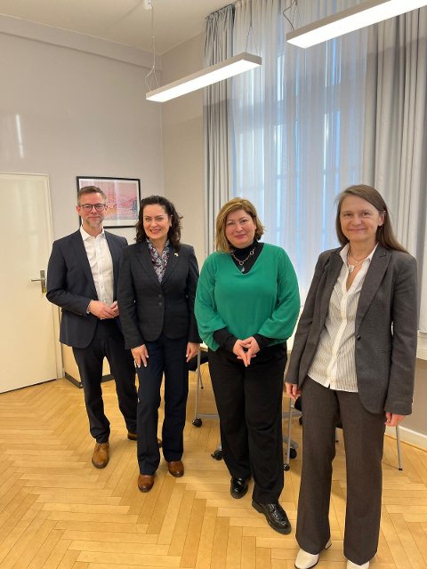 Ralph Horstkötter, Kristina Larischová, Kateřina Spieß-Velčovská, Ines Gräfe