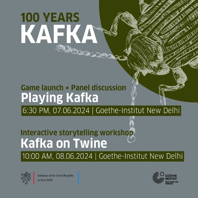 We are celebrating Franz Kafka!