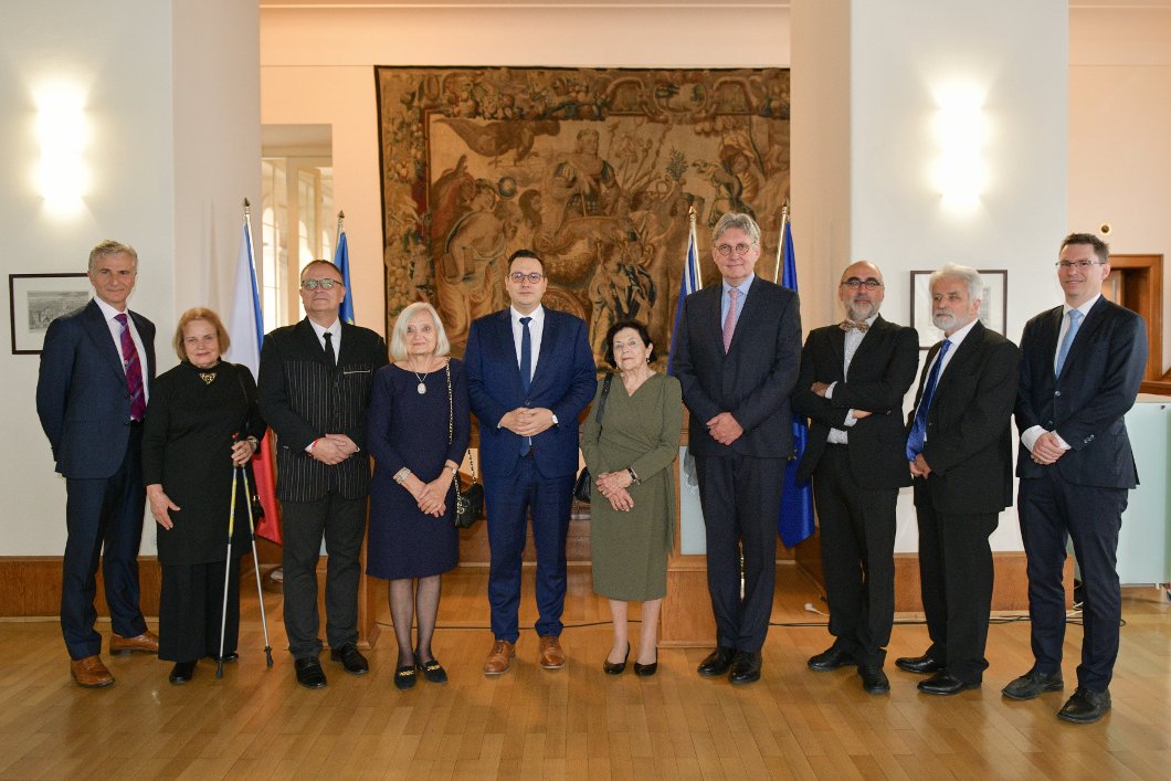 Minister Lipavský awarded the Gratias Agit 2023 Prizes