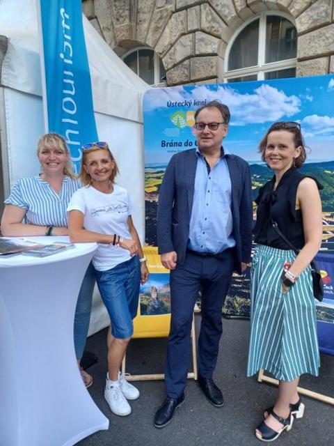 Zu Gast beim Sommerfest der Landesvertretung von Thüringen in Berlin