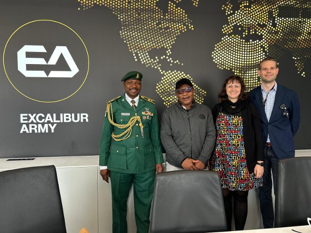 Plk. Auwalu, Gen. Adekanye, M. Nwanyanwu, Jindřich Haluska