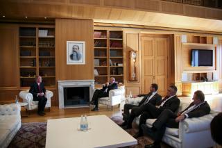 Ambassador Tomáš Pernický paid a courtesy call on President of Georgia His Excellency Giorgi Margvelashvili