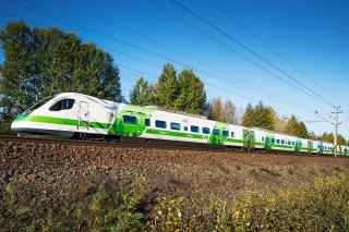 Vysokorychlostní vlaková souprava ve Finsku