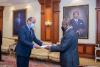 Presentation of the letters of credence to H.E. president Ali Bongo Ondimba