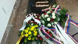 Hrob J.A. Komenského v mauzoleu v Naardenu 