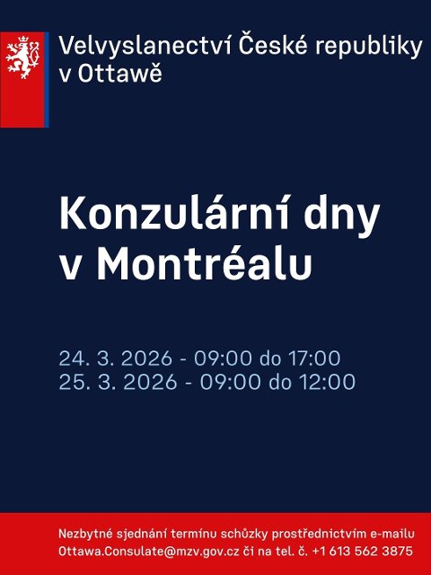 Konzulární dny v Montréalu