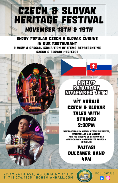 Bohemian Hall & Beer Garden: Czech and Slovak Heritage Festival