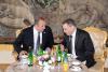 Ministr Lubomír Zaorálek a prezident Gruzie Giorgi Margvelashvili