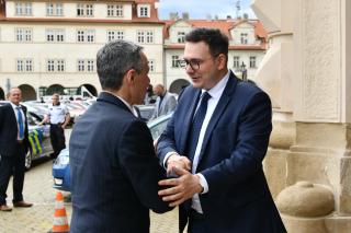 Minister J. Lipavský met with the President and Foreign Minister of Switzerland I. Cassis