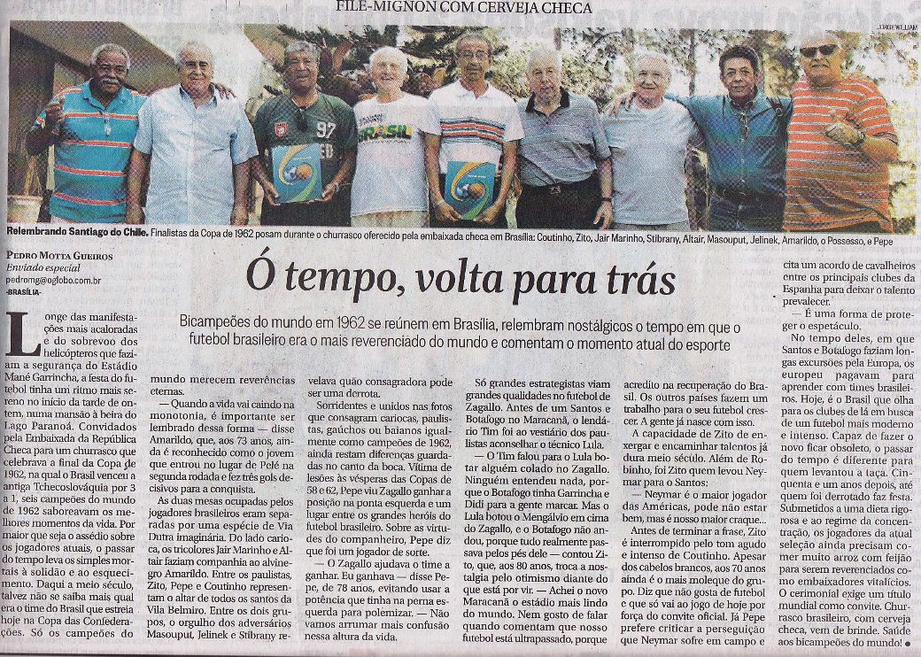 Reportáž deník Globo 