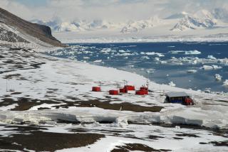 Photo of the Czech polar station in Antarctica by Daniel Nývlt, Masaryk University and Czech Geological Survey