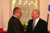 MInistr Karel Schwarzenberg a předseda vlády Izraele Benjamin Netanjahu