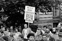 Anti-communist meeting (Prague, May, 1990)