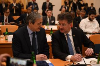 Minister Martin Stropnický with the President of the UN General Assembly Miroslav Lajčák 
