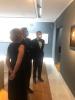 Director of the National Gallery in Ljubljana B. Jaki, President of Slovenia B. Pahor and Czech Ambassador in Ljubljana J. Chmiel at the exhibition Masterpieces of the Prague Castle Picture Gallery