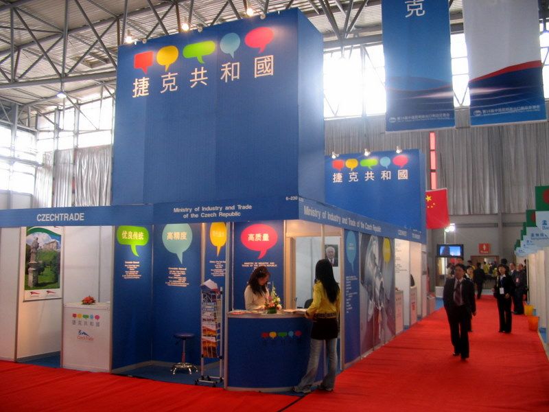 Česká expozice na mezinárodním strojírenském veletrhu v Kunmingu