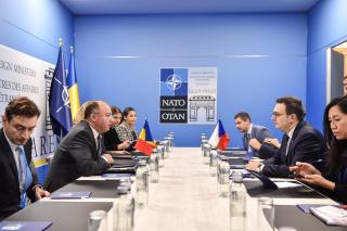 Minister Lipavský discussed further support for Ukraine with his counterparts from NATO member states   