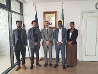 Representatives of Shega Company at the Embassy