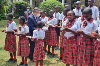 Visit at the St. Philip Nyeri Primary School