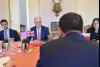 Náměstek Marian a vrchní ředitel Kurfürst přijali britského juniorního ministra pro Evropu Dochertyho