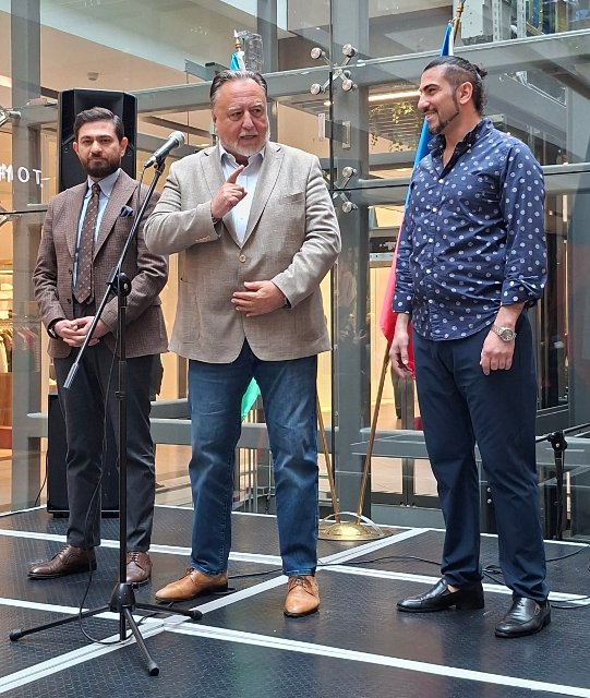 Inauguration of live painting show