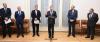 Číše vína s novými velvyslanci dne 27. ledna 2016
