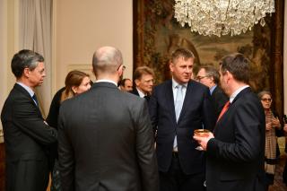 Minister Petříček welcomed Donors and Partners of the Prague Civil Society Centre